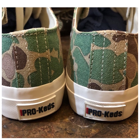 MENS CAMO PRO KEDS SNEAKERS - Picture 7 of 11